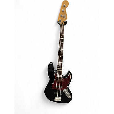 Used Fender Standard Jazz Bass Black Electric Bass Guitar