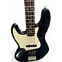 Used Fender Standard Jazz Bass Black Electric Bass Guitar Black