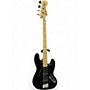 Used Fender Standard Jazz Bass Black Electric Bass Guitar Black