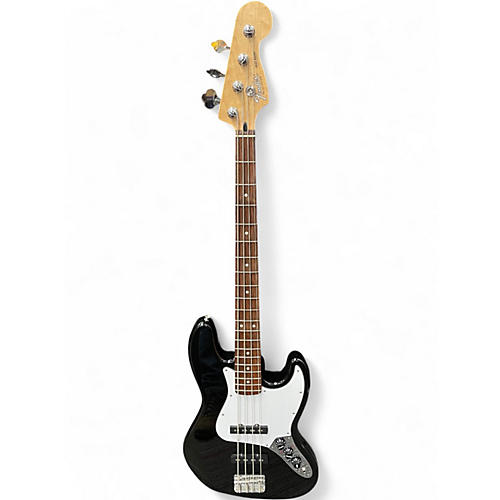 Used Fender Standard Jazz Bass Black Electric Bass Guitar Black