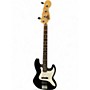 Used Fender Standard Jazz Bass Black Electric Bass Guitar Black