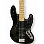 Used Fender Standard Jazz Bass Black Electric Bass Guitar Black