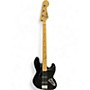Used Fender Standard Jazz Bass Black Electric Bass Guitar Black