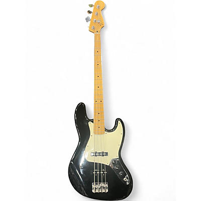 Used Fender Standard Jazz Bass Black Electric Bass Guitar