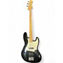 Used Fender Standard Jazz Bass Black Electric Bass Guitar Black
