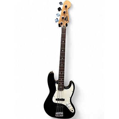 Used Fender Standard Jazz Bass Black Electric Bass Guitar