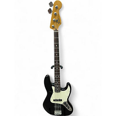 Used Fender Standard Jazz Bass Black Electric Bass Guitar