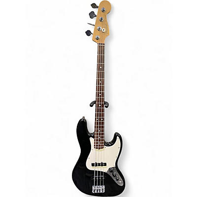 Used Fender Standard Jazz Bass Black Electric Bass Guitar