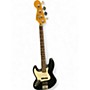 Used Fender Standard Jazz Bass Black Electric Bass Guitar Black