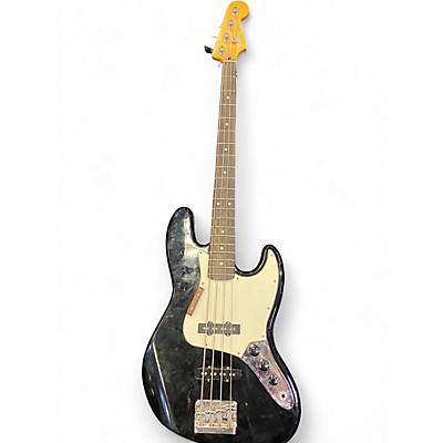 Used Fender Standard Jazz Bass Black Electric Bass Guitar