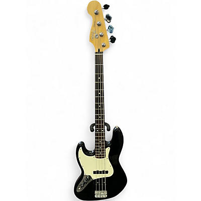 Used Fender Standard Jazz Bass Black Electric Bass Guitar