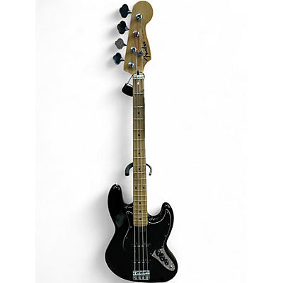 Used Fender Standard Jazz Bass Black Electric Bass Guitar