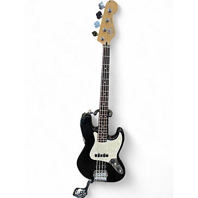 Used Fender Standard Jazz Bass Black Electric Bass Guitar