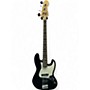 Used Fender Standard Jazz Bass Black and White Electric Bass Guitar Black and White