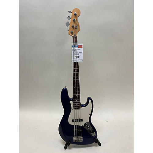 Fender Used Fender Standard Jazz Bass Blue Electric Bass Guitar Blue