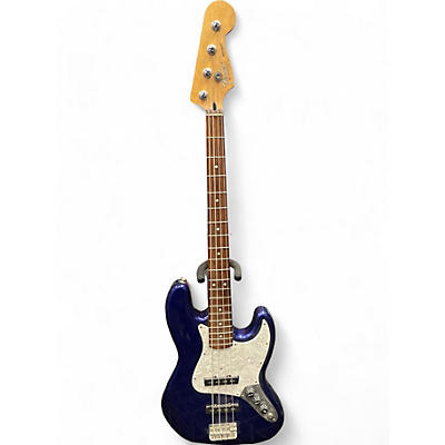 Fender Used Fender Standard Jazz Bass Blue Electric Bass Guitar