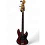 Used Fender Standard Jazz Bass Candy Apple Red Metallic Electric Bass Guitar Candy Apple Red Metallic