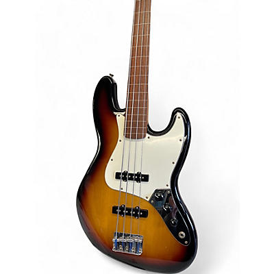 Fender Used Fender Standard Jazz Bass Fretless Sunburst Electric Bass Guitar