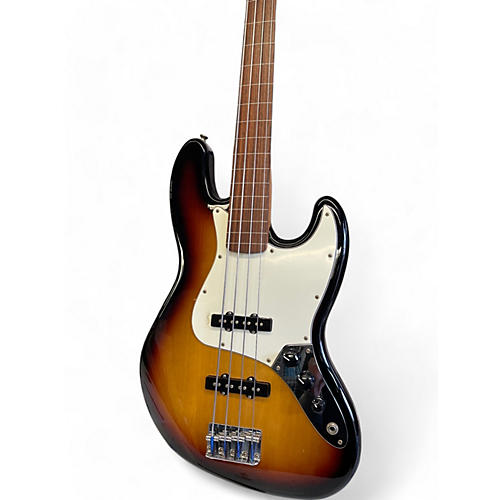 Fender Used Fender Standard Jazz Bass Fretless Sunburst Electric Bass Guitar Sunburst