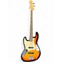 Used Fender Standard Jazz Bass Left Handed 2 Color Sunburst Electric Bass Guitar 2 Color Sunburst