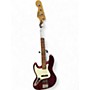 Used Fender Standard Jazz Bass Left Handed Red Electric Bass Guitar Red
