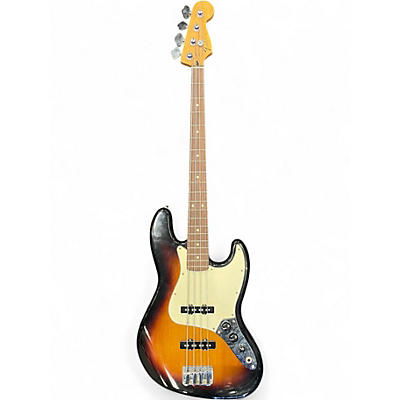 Used Fender Standard Jazz Bass Sunburst Electric Bass Guitar