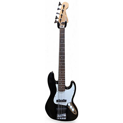 Used Fender Standard Jazz Bass V 5 String Black Electric Bass Guitar Black