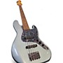 Used Fender Standard Jazz Bass V 5 String Blue Electric Bass Guitar Blue