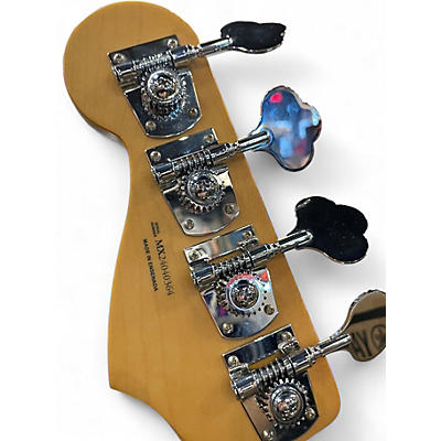 Used Fender Standard Jazz Bass Yellow Electric Bass Guitar