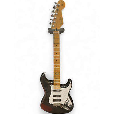 Used Fender Standard "Parts" Stratocaster Black Solid Body Electric Guitar