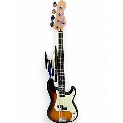 Used Fender Standard Precision Bass 2 Color Sunburst Electric Bass Guitar