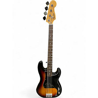 Used Fender Standard Precision Bass 2 Color Sunburst Electric Bass Guitar
