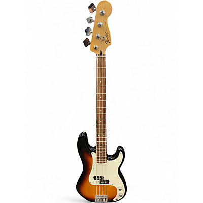 Used Fender Standard Precision Bass 2 Color Sunburst Electric Bass Guitar