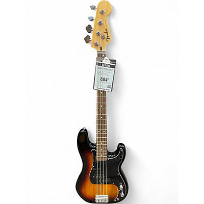 Used Fender Standard Precision Bass 2 Tone Sunburst Electric Bass Guitar
