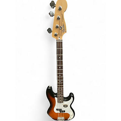 Used Fender Standard Precision Bass 2 Tone Sunburst Electric Bass Guitar