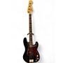 Used Fender Standard Precision Bass Black Electric Bass Guitar Black