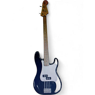 Used Fender Standard Precision Bass Black Electric Bass Guitar