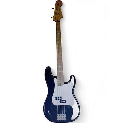 Used Fender Standard Precision Bass Black Electric Bass Guitar Black