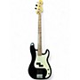 Used Fender Standard Precision Bass Black Electric Bass Guitar Black