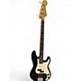 Used Fender Standard Precision Bass Black Electric Bass Guitar Black