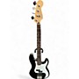 Used Fender Standard Precision Bass Black Electric Bass Guitar Black