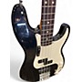 Used Fender Standard Precision Bass Black Electric Bass Guitar Black