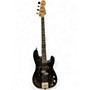 Used Fender Standard Precision Bass Black Electric Bass Guitar Black