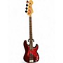 Used Fender  Standard Precision Bass Brown Electric Bass Guitar Brown