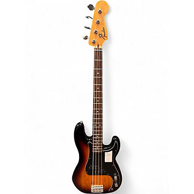 Used Fender Standard Precision Bass Tobacco Burst Electric Bass Guitar