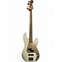Used Fender Standard Precision Bass White Electric Bass Guitar White