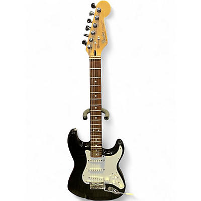 Used Fender Standard Roland Ready Stratocaster Black Solid Body Electric Guitar