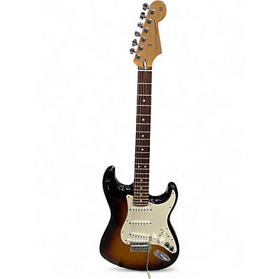 Used Fender Standard Roland Stratocaster 2 Color Sunburst Solid Body Electric Guitar
