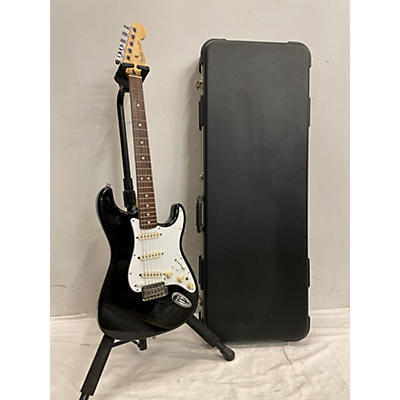 Fender Used Fender Standard Roland Stratocaster Black Solid Body Electric Guitar