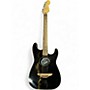 Used Fender Standard Stratacoustic Black and White Acoustic Electric Guitar Black and White